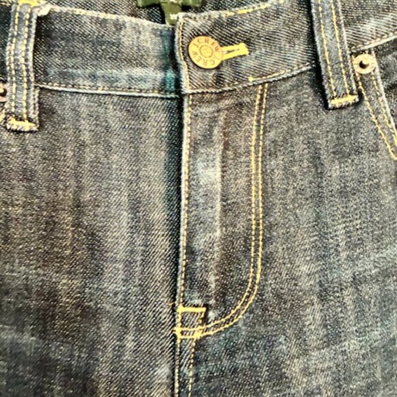 J. Crew Matchstick Mid Rise Straight Jeans - EUC - Picture 5 of 10